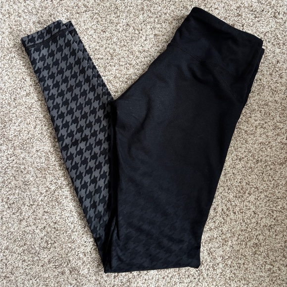 Lululemon Houndstooth Wunder Under Pant *Full-On Luon Leggings Yoga Black Size 4 - Picture 12 of 12